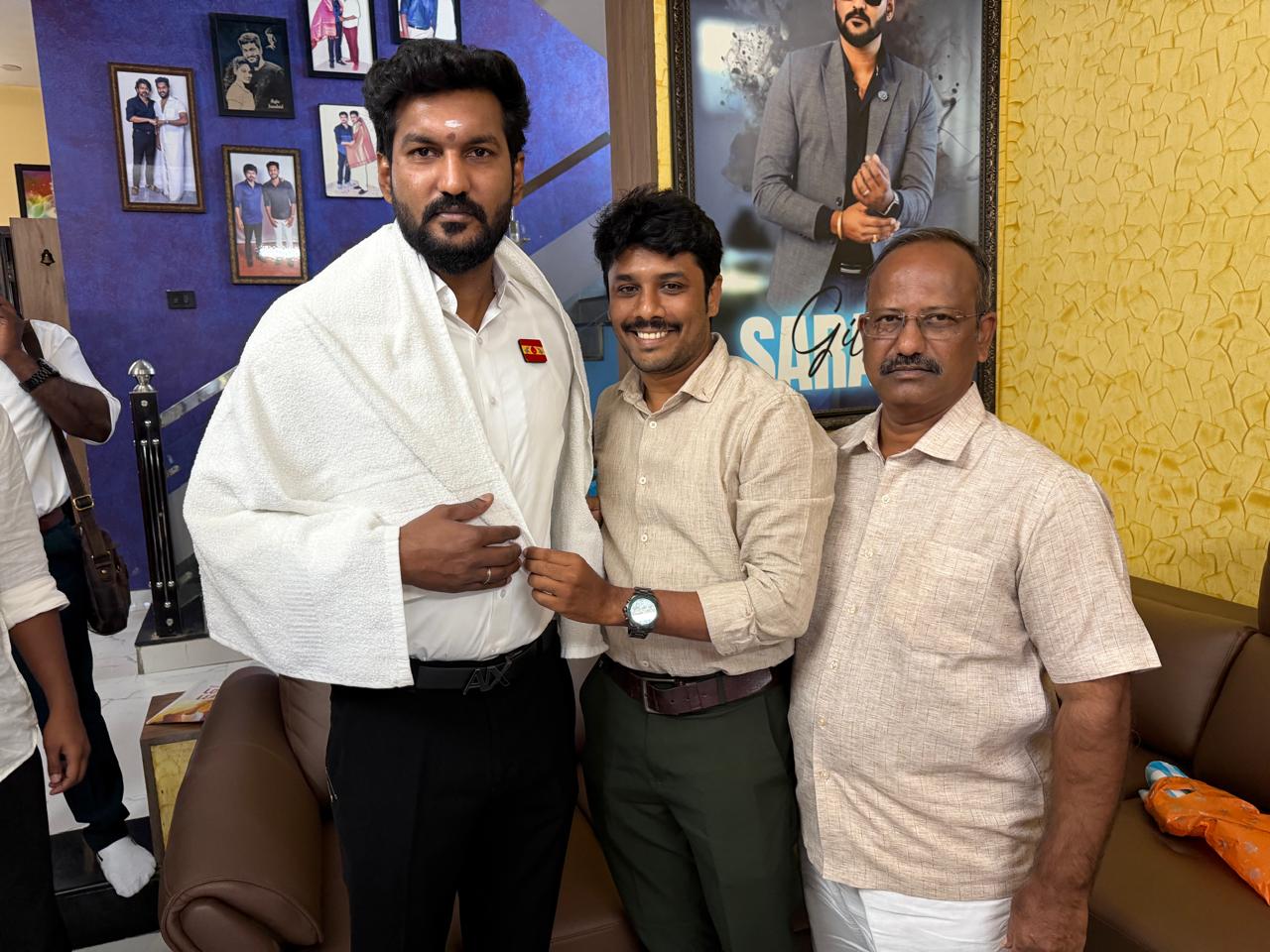 Courtesy meeting with Honorable Minister Mr.D.Sarath Kumar