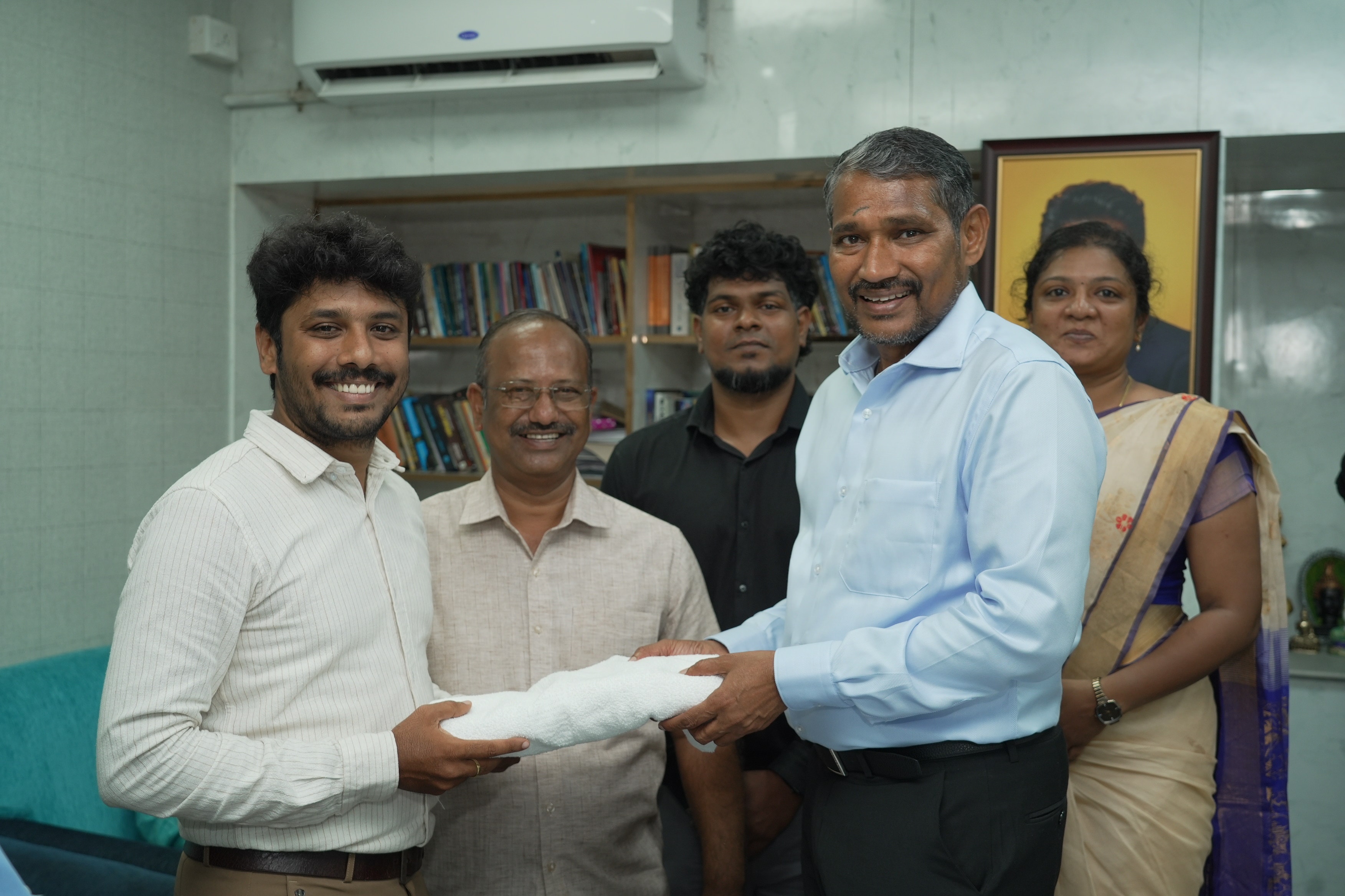 Courtesy meeting with Honorable Minister Mr.Vanni Arasu